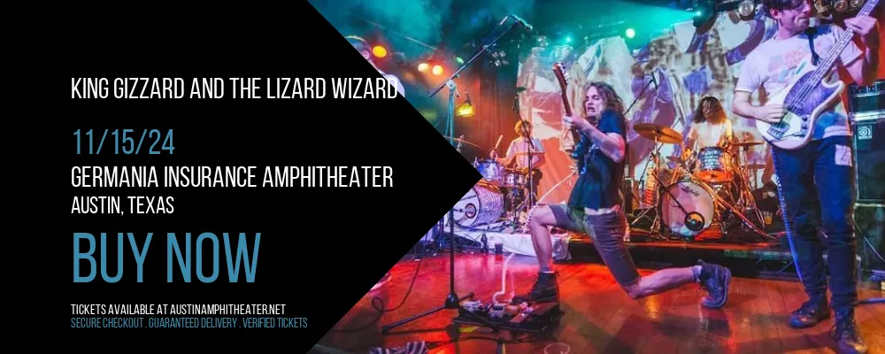 King Gizzard and The Lizard Wizard at Germania Insurance Amphitheater