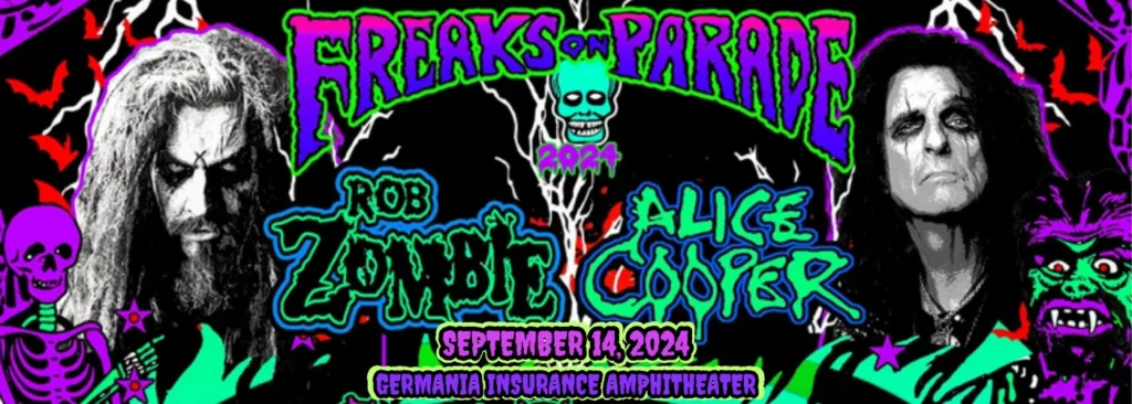 Rob Zombie & Alice Cooper at Germania Insurance Amphitheater