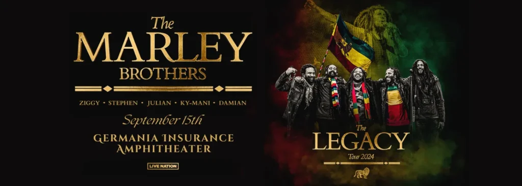 The Marley Brothers at Germania Insurance Amphitheater